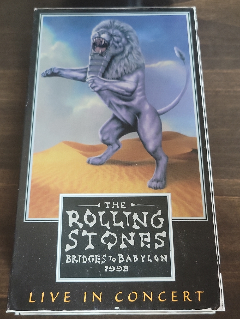 the Rolling Stones Bridges To Babylon 1998 VHS